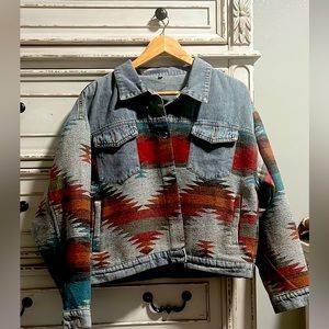 Aztec flannel